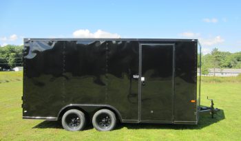 2023 Rock Solid Blackout 8.5×16 Cargo Trailer 7′ Tall full