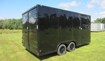 2023 Rock Solid Blackout 8.5×16 Cargo Trailer 7′ Tall full