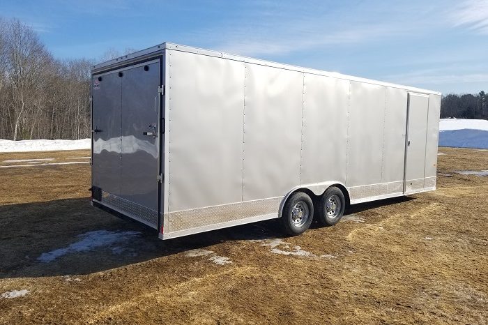 2022 Rock Solid 8.5×24 Cargo Trailer w/7’0″ Interior Height and Additional Side Door full