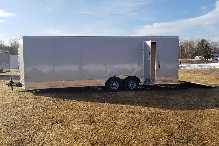 2022 Rock Solid 8.5×24 Cargo Trailer w/7’0″ Interior Height and Additional Side Door full