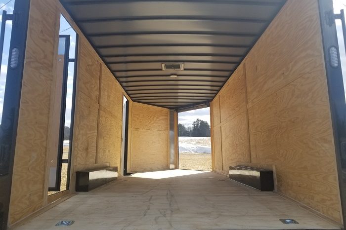2023 Rock Solid 8.5×20 Multi-Purpose Cargo Trailer 7′ Tall 2 Side Doors full