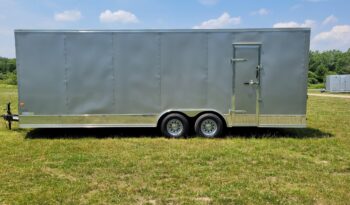 2024 Rock Solid 8.5×24 Cargo Trailer w/7’6″ Interior Height and Additional Side Door full