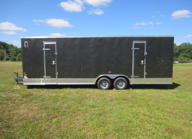 2022 Rock Solid 8.5×26 Cargo Trailer w/7’6″ Interior Height and Additional Side Door full