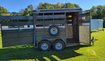 2023 Valley Extra Tall, Extra Wide 12′ Stock Combo Trailer full