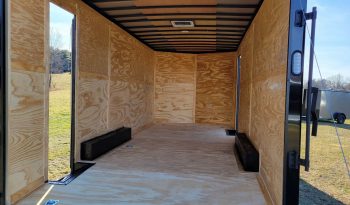2023 Rock Solid 8.5×20 Cargo Trailer 7’6″ Interior Height w/Extra Side Door full