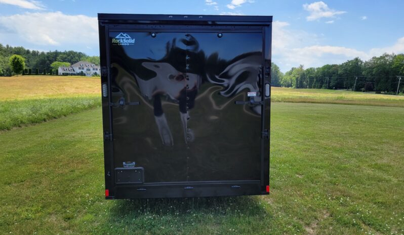 2022 Rock Solid 7×16 Blackout Cargo Trailer – 7′ Tall full
