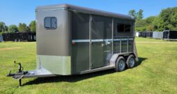 2023 Valley 2 Horse Dressing Room Straight Load 7’6″T, 6’8