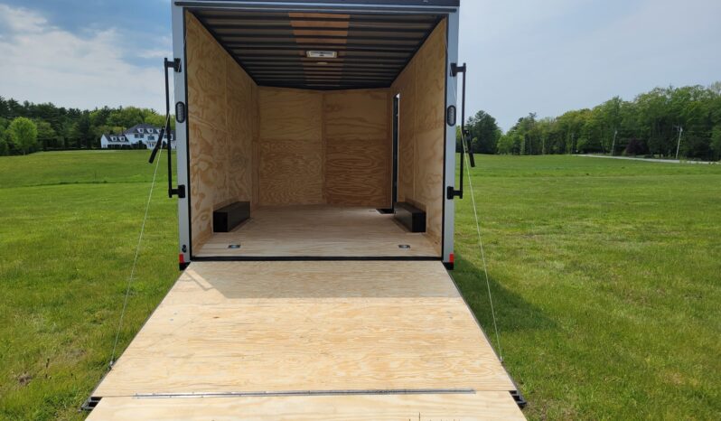 2024 Rock Solid 8.5×18 Cargo Trailer with 7’6 Interior Height full